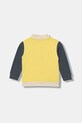 United Colors of Benetton Μπλούζα με κουμπιά παιδική βαμβακερή 3J70G504A.P.Stagionale κίτρινο SS26