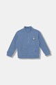 United Colors of Benetton Μπλούζα με κουμπιά παιδική βαμβακερή μπλε 3J70G504A.P.Stagionale