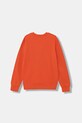 United Colors of Benetton bluza dziecięca bawełniana 3NBMC10SB.G.Stagionale pomarańczowy SS26