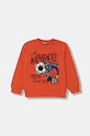 United Colors of Benetton Mikina detská bavlnená oranžová 3NBMG10M9.P.Stagionale