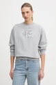 Calvin Klein Jeans bluza aplikacja szary LV047E825G