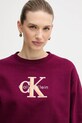 Calvin Klein Jeans bluza fioletowy LV047E825G
