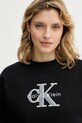 Μπλούζα Calvin Klein Jeans μαύρο LV047E825G
