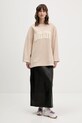 Rotate bluza bawełniana 115316532 beżowy SS26