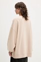 Odzież Rotate bluza bawełniana 115316532 beżowy