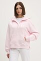 Tommy Jeans bluza bawełniana bawełna różowy DW0DW21924