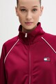 Tommy Jeans bluza bordowy DW0DW21930