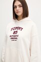 Tommy Jeans bluza bawełniana beżowy DW0DW22603