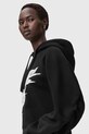 AllSaints bluza z bawełną W092JD czarny