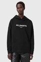 AllSaints bluza bawełniana W107JD czarny SS26