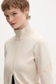 adidas кофта, яка розстібається жіноча The Soft Lux бежевий KE9143