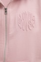 Hugo Blue bluza bawełniana 50553980 różowy