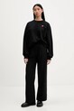 HUGO bluza bawełniana 50555808 czarny SS26