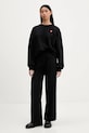 HUGO bluza bawełniana 50555808 czarny SS26