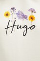 HUGO bluza bawełniana Dalessandra_2 50555814 beżowy