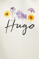 HUGO bluza bawełniana Dalessandra_2 50555814 beżowy