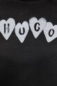 HUGO bluza bawełniana Deroxina_8 50555824 szary