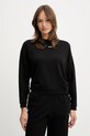 HUGO bluza CASUAL_SWEATSHIRT pozostałe czarny 50556884