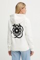 Kenzo bluza bawełniana nadruk biały FG52HO2064MB