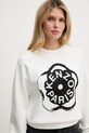 Odzież Kenzo bluza bawełniana FG52SW2054MJ biały