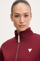 Guess bluza MARLENE bordowy V6RQ09.KCYF2
