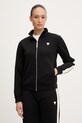 Guess bluza MARLENE aplikacja czarny V6RQ09.KCYF2