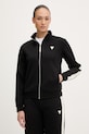 Guess bluza MARLENE aplikacja czarny V6RQ09.KCYF2