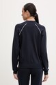 Odzież Guess bluza rozpinana damska z wiskozą LAURENE V6RQ11.Z4642 granatowy