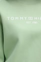 Tommy Hilfiger μπλούζα Γυναικεία με βαμβάκι WW0WW47831 πράσινο