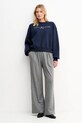 Tommy Hilfiger bluza WW0WW47831 granatowy SS26