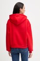 Oblečenie Tommy Hilfiger mikina s kapucňou dámska s bavlnou WW0WW47832 červená
