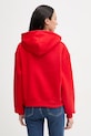 Oblečenie Tommy Hilfiger mikina s kapucňou dámska s bavlnou WW0WW47832 červená