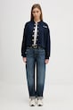Tommy Hilfiger bluza WW0WW47835 granatowy SS26
