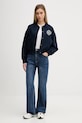 Tommy Hilfiger bluza WW0WW47847 granatowy SS26