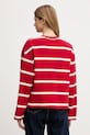 Odzież Tommy Hilfiger longsleeve WW0WW48431 czerwony