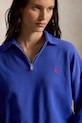 Polo Ralph Lauren кофта, яка розстібається жіноча бавовняна блакитний 211B18686