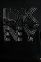 Βαμβακερό πουλόβερ Dkny DJ5R0840 μαύρο