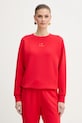 Armani Exchange bluza z elastanem czerwony XW001853.AF13397