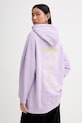 Marc O'Polo bluza bawełniana bawełna fioletowy 5000009351