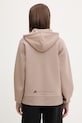 Odzież adidas by Stella McCartney bluza z kapturem damska JZ0652 brązowy