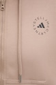 adidas by Stella McCartney bluza z kapturem damska JZ0652 brązowy