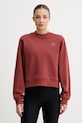 adidas by Stella McCartney bluza damska bawełniana brązowy JZ0671