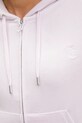 Juicy Couture bluza welurowa JCAP176.973 fioletowy