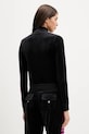 Odzież Juicy Couture bluza welurowa Angel JCNAS126453 czarny
