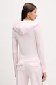 Odzież Juicy Couture bluza welurowa Angel JCNAS126455 różowy