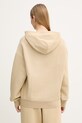 Одяг EA7 Emporio Armani кофта з капюшоном жіноча бавовняна AF21061.7W000927 бежевий