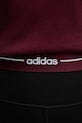 adidas Performance bluza z kapturem damska KC7665 bordowy