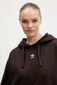 Бавовняна кофта adidas Originals коричневий KC9145