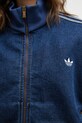 adidas Originals kurtka jeansowa Firebird KD2913 niebieski