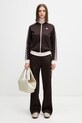 adidas Originals zip-up sweatshirt Women's KD3742 brown